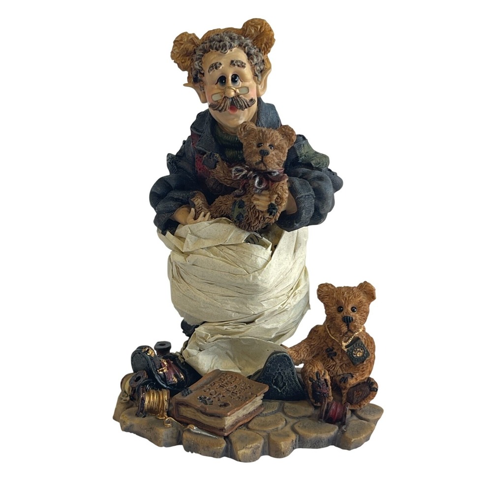 Boyds Bears & Friends The Bearstone Collection T.H Bean Bearmaker Elf Figurine